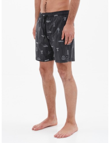 copy of EMERSON SURF CO. ΑΝΔΡΙΚΟ ΑΝΑΚΥΚΛΩΜΕΝΟ BOARDSHORTS 49εκ. pr283 BLACK-221.EM524.25CR