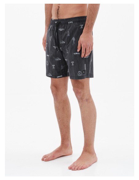 copy of EMERSON SURF CO. ΑΝΔΡΙΚΟ ΑΝΑΚΥΚΛΩΜΕΝΟ BOARDSHORTS 49εκ. pr283 BLACK-221.EM524.25CR