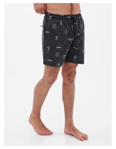 copy of EMERSON SURF CO. ΑΝΔΡΙΚΟ ΑΝΑΚΥΚΛΩΜΕΝΟ BOARDSHORTS 49εκ. pr283 BLACK-221.EM524.25CR