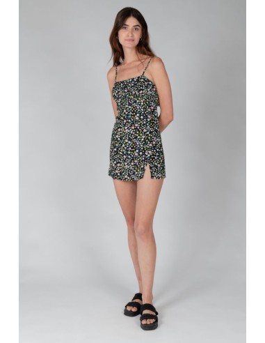 24Colors Floral Dress with Slit-21011