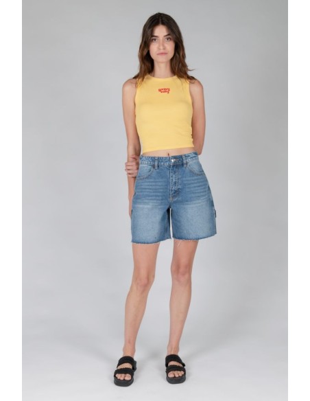 24 colours Blue Denim Shorts - 80322
