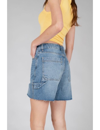 24Colors Blue Denim Shorts -80322