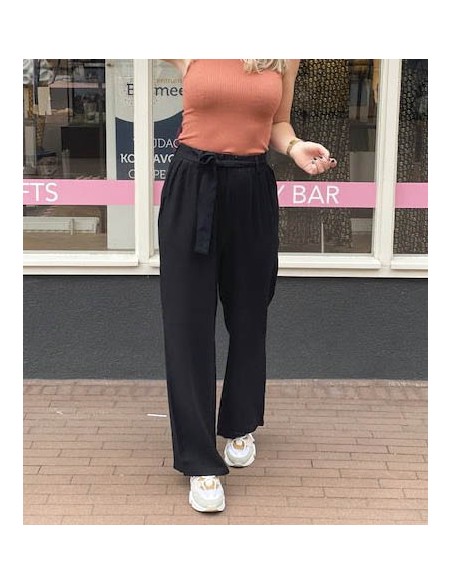 24COLOURS Black Pants - 60637a