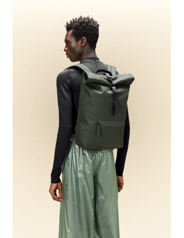 Rains Rolltop Rucksack W3 Σακίδιο Πλάτης Αδιάβροχο  - 13320-green