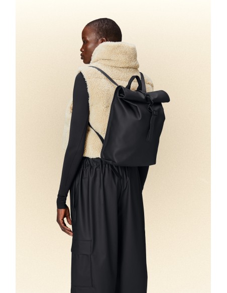 copy of Rains Charger Backpack Σακίδιο Πλάτης Αδιάβροχο Μαύρο  - 13860-black