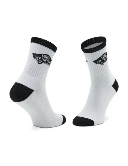 Vans Art Half Crew White/Black Socks - VN0A45GMYB21