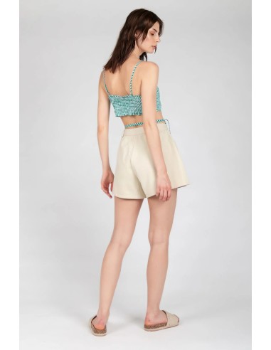 24COLOURS Desert Oasis Denim Shorts -...