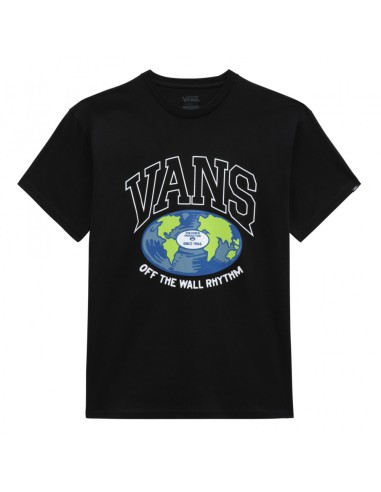 VANS OFF THE RECORD NATION SS TEE Black-VN0008U1BLK1