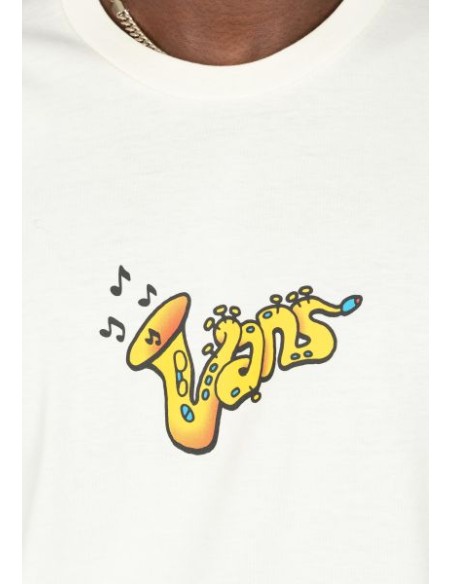 Vans Jazz Logo SS Krem T-Shirt