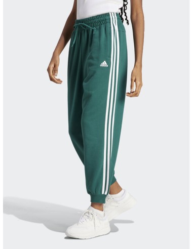 ADIDAS Παντελόνι φόρμας Essentials 3-Stripes French Terry Loose-Fit Joggers IL3448 Πράσινο Loose Fit