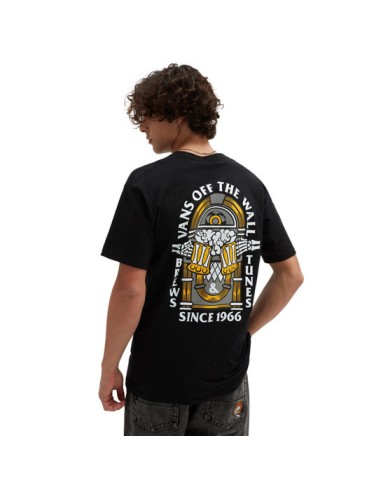 VANS BREW BROS TUNES SS TEE-VN0008EXBLK