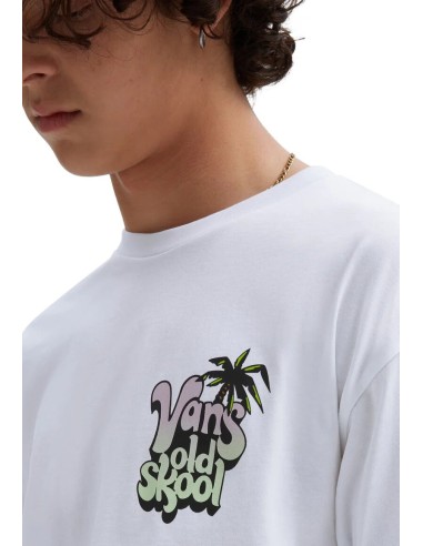 VANS PARADISE VANS PALM SS TEE White-VN0008SGWHT