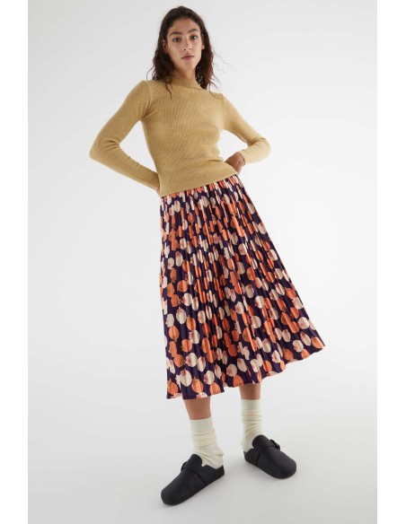 Compania Fantastica Printed Skirt-33C/41008