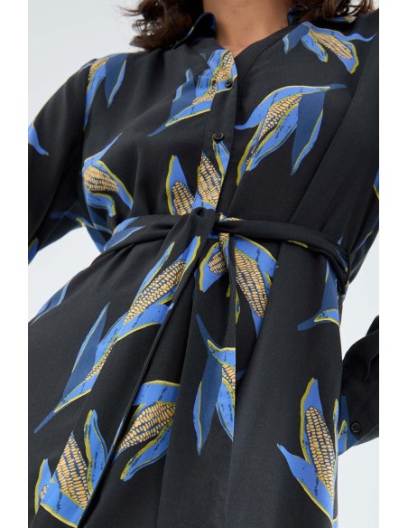 copy of Compania Fantastica Printed Dress-33C/41042