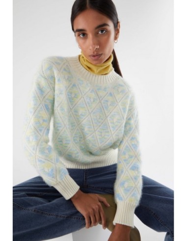 Compania Fantastica Jacquard knit sweater-34C/10504