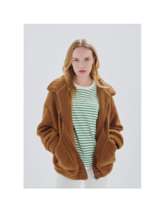 24COLOURS Brown Oversized...