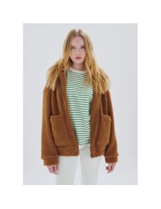 24COLOURS Brown Oversized... 2