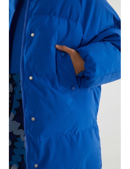 Compania Fantastica Blue Puffer Jacket -34C/11105