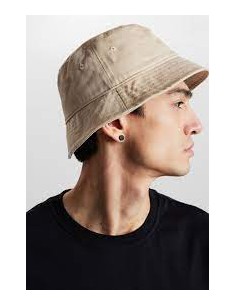 AKBØLLEHAT CANVAS - BROWN...