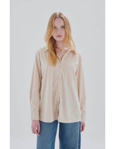 24 Colours Μπεζ Oversized...