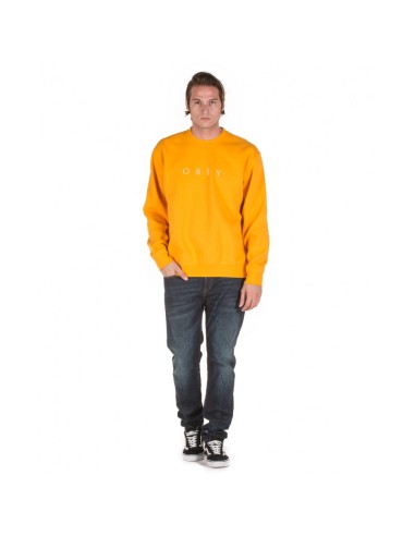 Obey Ανδρικό  Φούτερ  NOUVELLE II CREW / GOLD -112480055