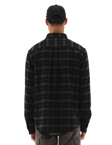 Emerson Overshirt Black Grey-232.EM60.60 Emerson Overshirt Black Grey-232.EM60.60