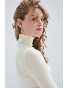 24COLOURS White Turtleneck... 2