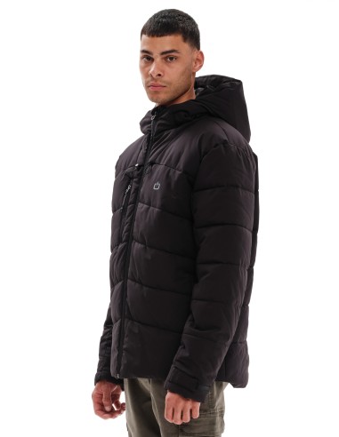 EMERSON ΜΠΟΥΦΑΝ PUFFER ΜΕ ΚΟΥΚΟΥΛΑ BLACK - 232.EM10.15