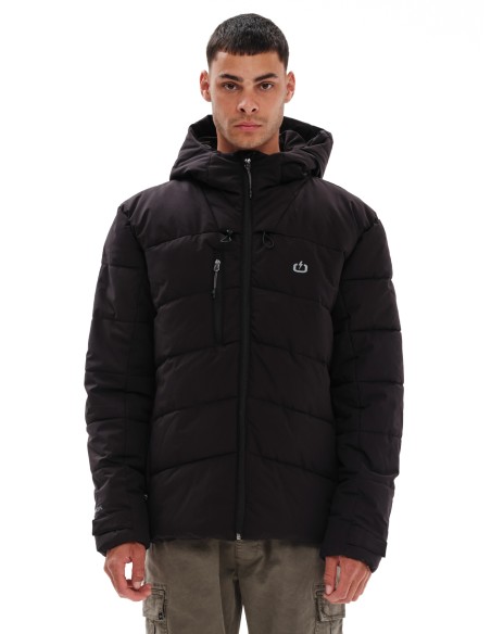 EMERSON ΜΠΟΥΦΑΝ PUFFER ΜΕ ΚΟΥΚΟΥΛΑ BLACK - 232.EM10.15