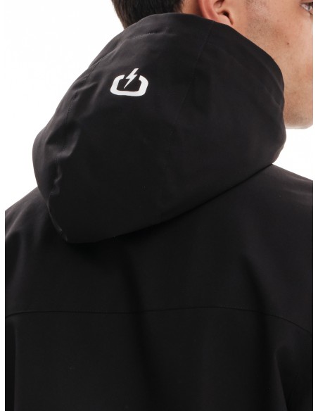 EMERSON ΜΠΟΥΦΑΝ BOMBER ΜΕ ΚΟΥΚΟΥΛΑ BLACK- 232.EM10.37