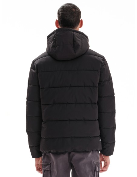 EMERSON ΜΠΟΥΦΑΝ PUFFER ΜΕ ΑΠΟΣΠΩΜΕΝΗ ΚΟΥΚΟΥΛΑ BLACK- 232.EM10.69