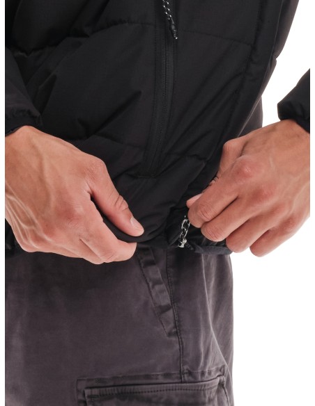 EMERSON ΜΠΟΥΦΑΝ PUFFER ΜΕ ΑΠΟΣΠΩΜΕΝΗ ΚΟΥΚΟΥΛΑ BLACK- 232.EM10.69