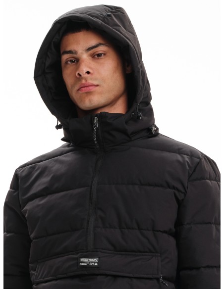 EMERSON ΜΠΟΥΦΑΝ PUFFER ΜΕ ΑΠΟΣΠΩΜΕΝΗ ΚΟΥΚΟΥΛΑ BLACK- 232.EM10.69