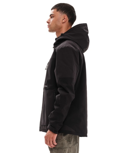 EMERSON ΜΠΟΥΦΑΝ ΜΕ ΚΟΥΚΟΥΛΑ BLACK/BLACK - 232.EM10.73