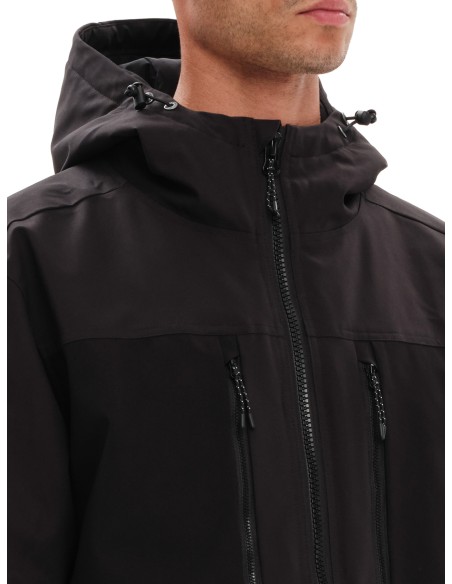 EMERSON ΜΠΟΥΦΑΝ ΜΕ ΚΟΥΚΟΥΛΑ BLACK/BLACK - 232.EM10.73