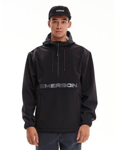 EMERSON ΜΠΟΥΦΑΝ BONDED ΜΕ ΚΟΥΚΟΥΛΑ BLACK/GREY-  232.EM11.99