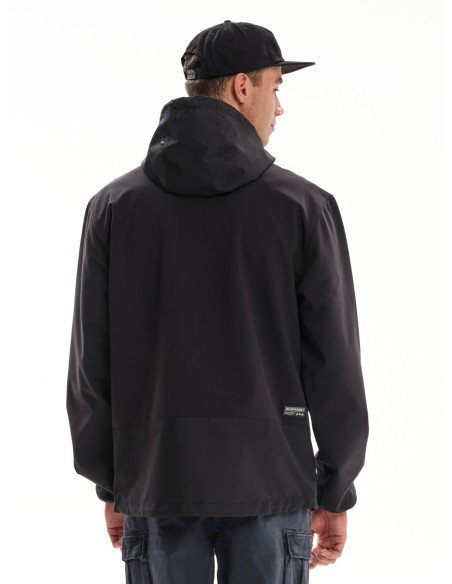 EMERSON ΜΠΟΥΦΑΝ BONDED ΜΕ ΚΟΥΚΟΥΛΑ BLACK/GREY-  232.EM11.99