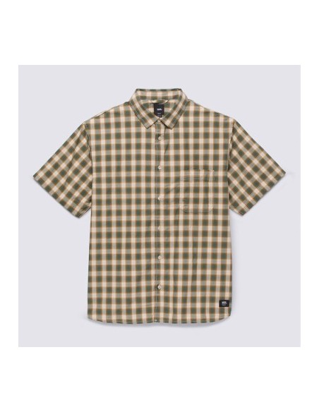 Vans Wovens Hadley SS Oatmeal/Bistro Green-VN000G76D011