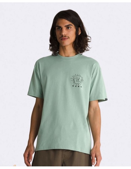 Vans T-Shirts Expand Vision SS Tee Iceberg Green-VN000G4KCJL1