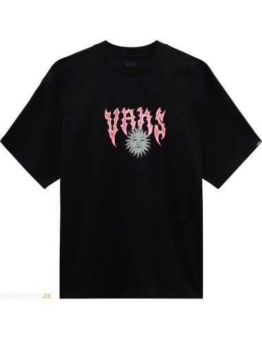 Vans T-Shirts Sunface SS Tee Black-VN000G4RBLK1
