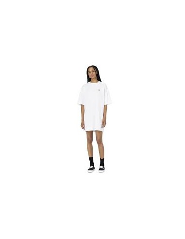 Dickies Mapleton Tee Dress White - Γυναικείο Φόρεμα Λευκό DK0A4Y6JWHX1