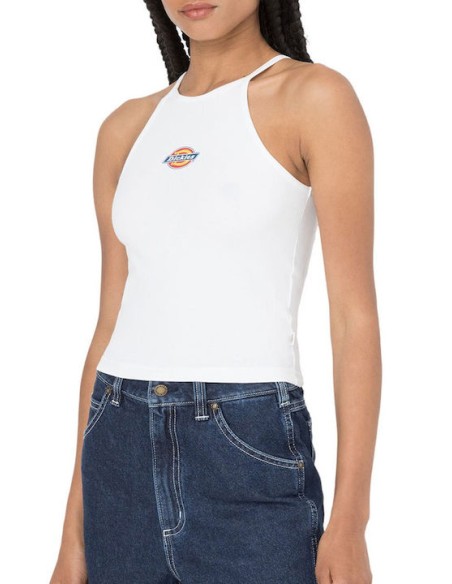 DICKIES Top W Chain Lake Vest Tank White - DK0A4XNPWHX1