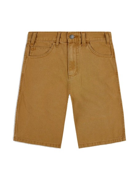 DICKIES SHORTS M DUCK CARPENTER STONE WASHED BROWN DUCK - DK0A4XNGC411