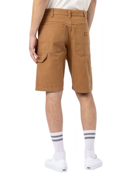 DICKIES SHORTS M DUCK CARPENTER STONE WASHED BROWN DUCK - DK0A4XNGC411