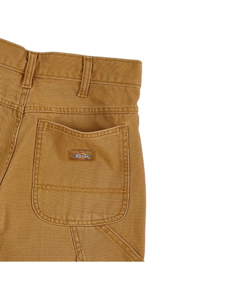 DICKIES SHORT M DUCK CARPENTER STONE WASHED BROWN DUCK - DK0A4XNGC411