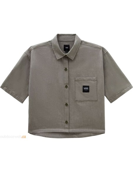 Vans Wovens MCMILLAN SS TOP ABC Olivine-VN000F74AMB1