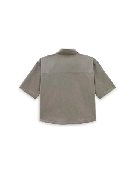 Vans Wovens MCMILLAN SS TOP ABC Olivine-VN000F74AMB1