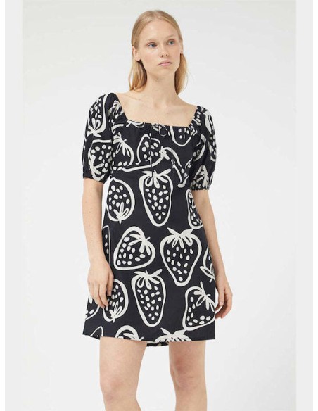 Compania Fantastica Strawberry Black/White Dress - 41C/41011