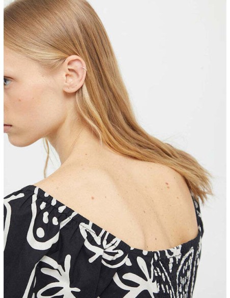 Compania Fantastica Strawberry Black/White Dress - 41C/41011