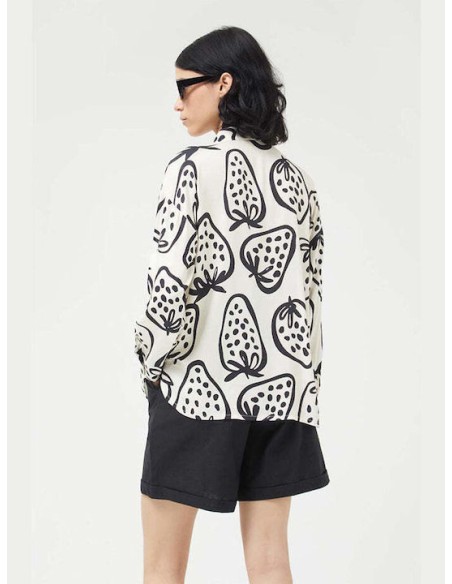 Compania Fantastica Μακρυμάνικο Γυναικείο Πουκάμισο - 41C/41024